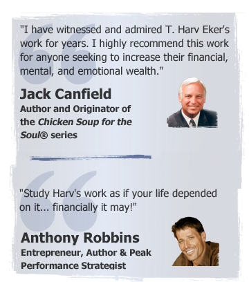 Jack Canfield and Anthony Robbins