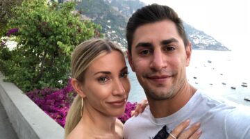 couple taking selfie