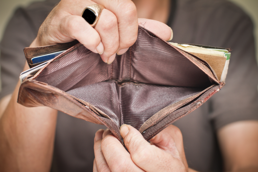empty wallet