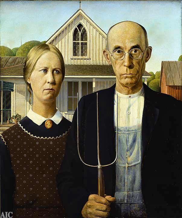 american gothic painting