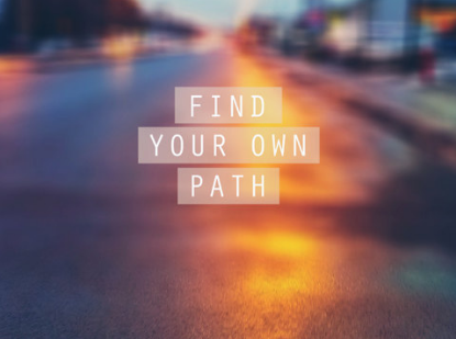 find your own path artwork