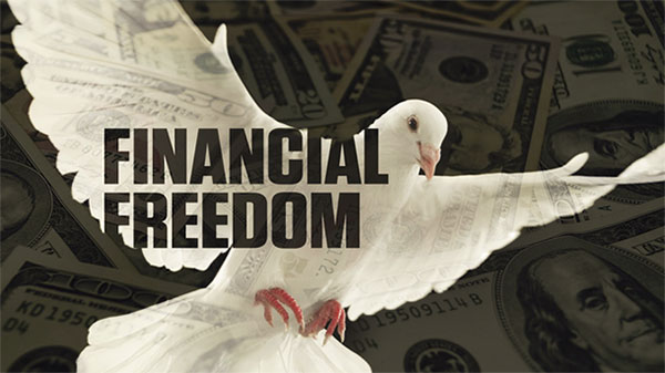 financial freedom white dove