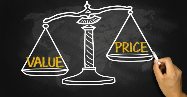value and price scale